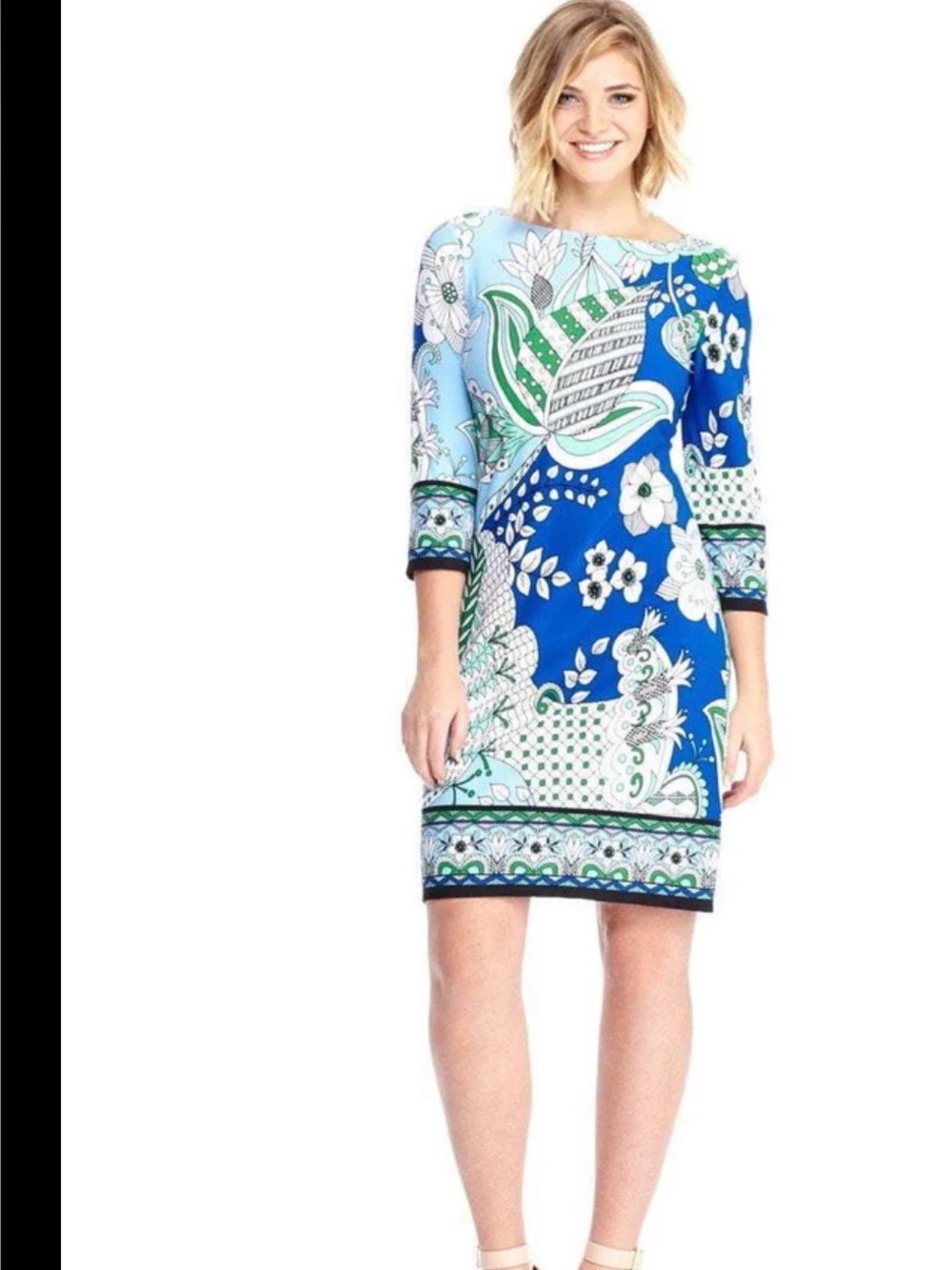 London times size 18 dress abstract floral 782